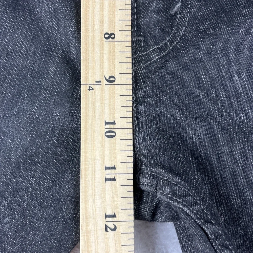Levis 559 Relaxed Mens Size 38x36 Straight Leg Denim Dark Wash Black Jeans